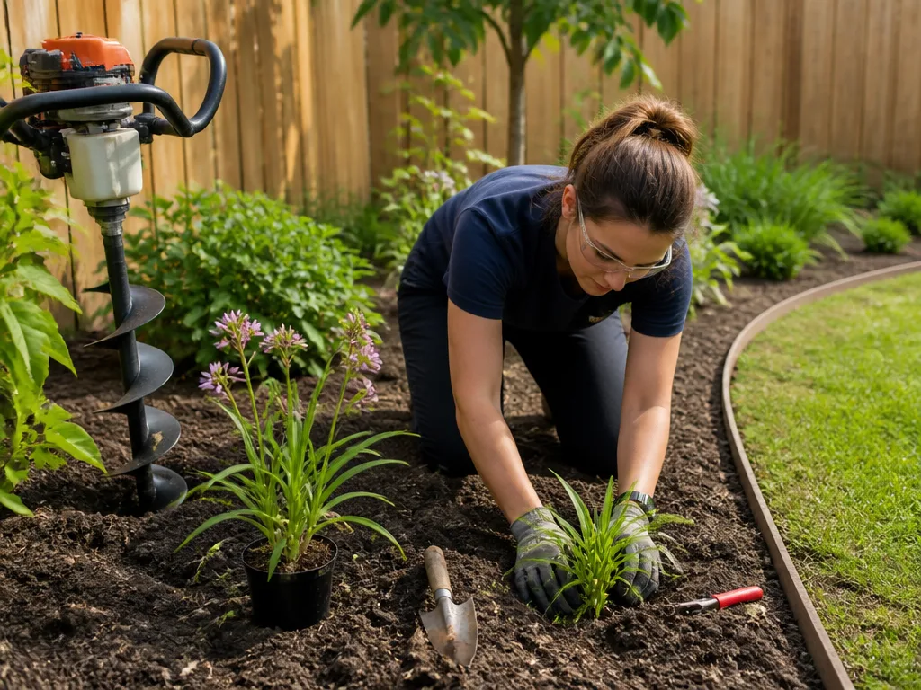 Flower Bed Installation