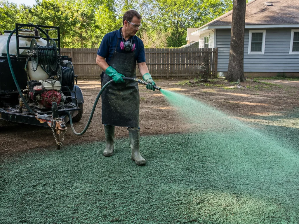 Hydroseeding