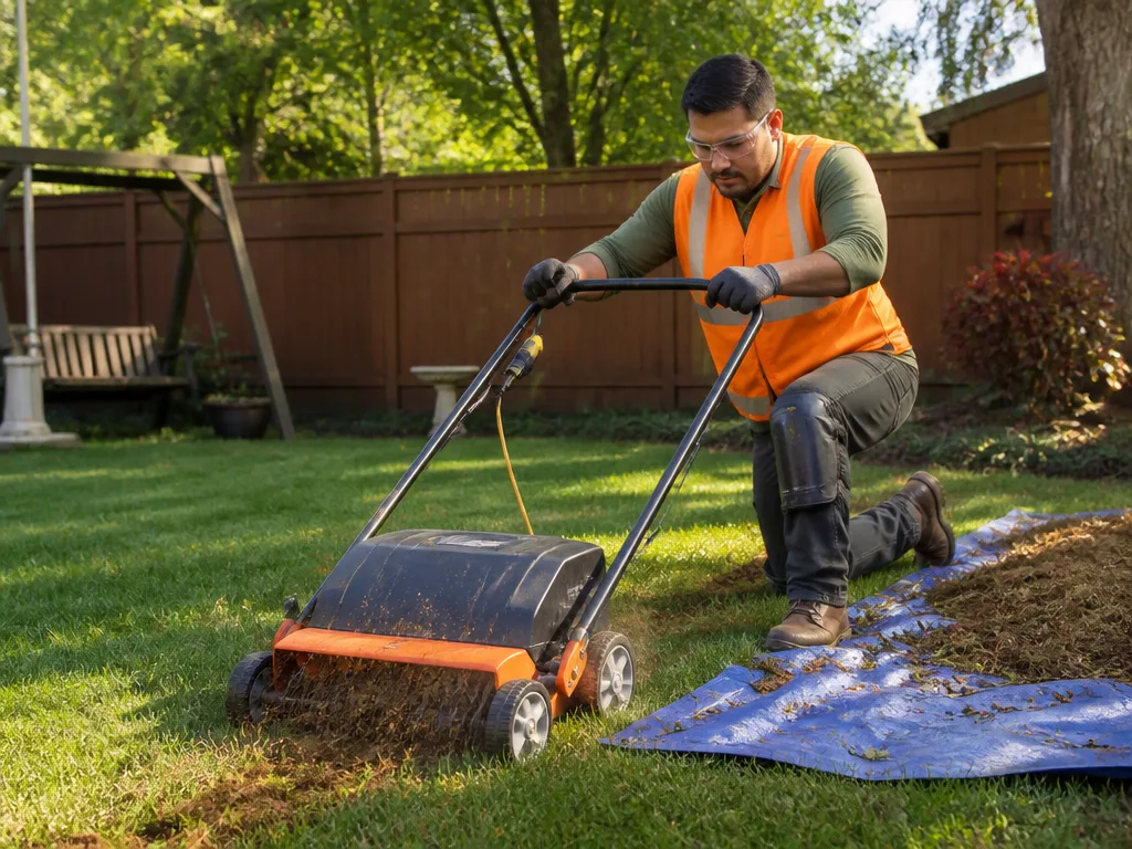 Lawn Dethatching